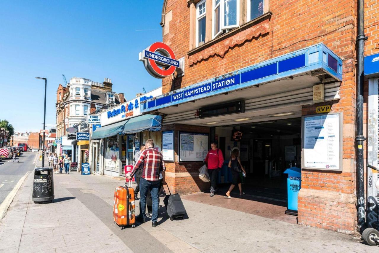 Fantastic 3 Bedroom Flat West Hampstead London Exterior foto